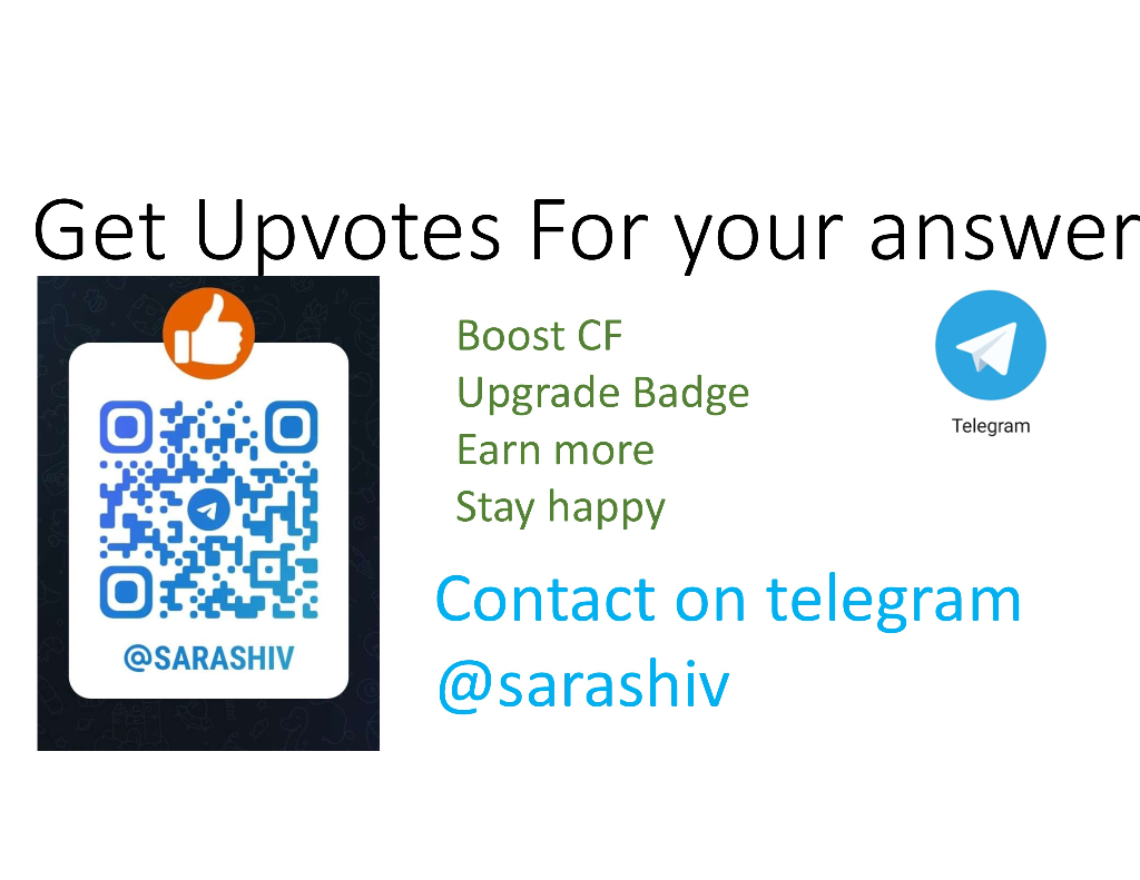 Get Upvotes For your answer Boost CF Upgrade