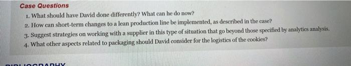 please help me with this in detail !! Case Study