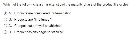 Which of the following is a characteristic of the