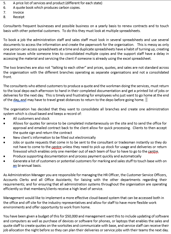 This assessment will assess the competency to: