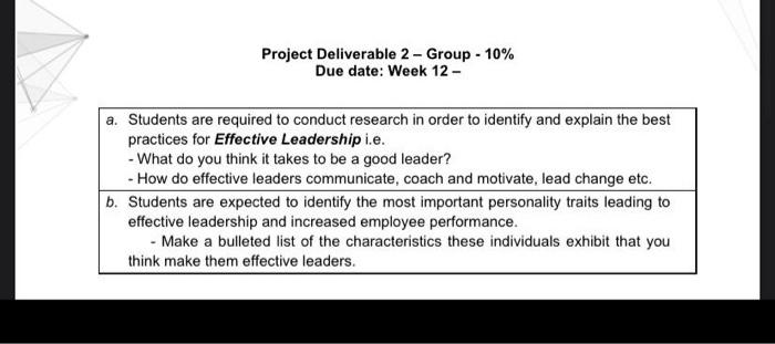 long answer please like really explain Project