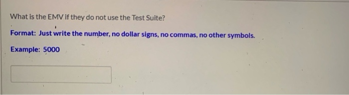 THIS IS A THREE PART QUESTION Use this scenario