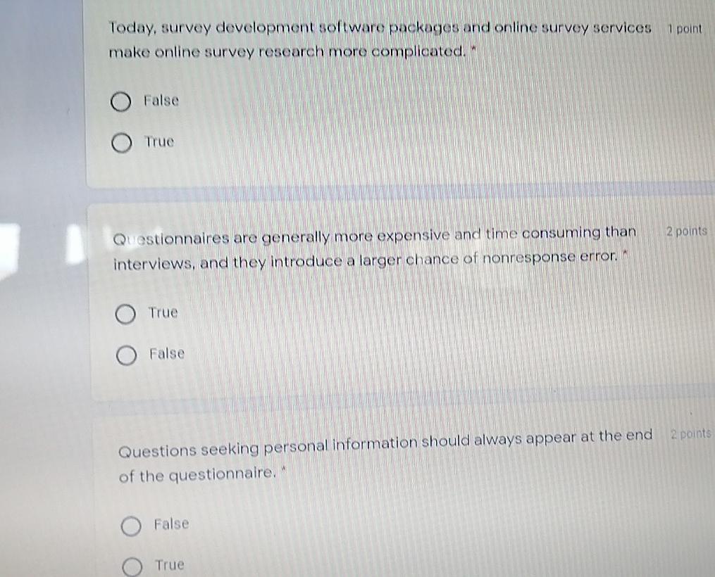 point Today, survey development software packages