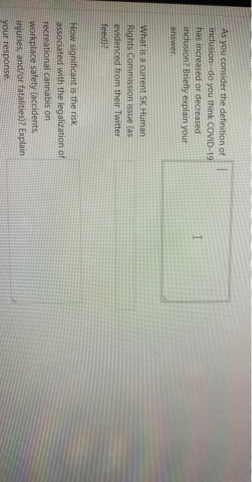 As you consider the definition of I inclusion--do