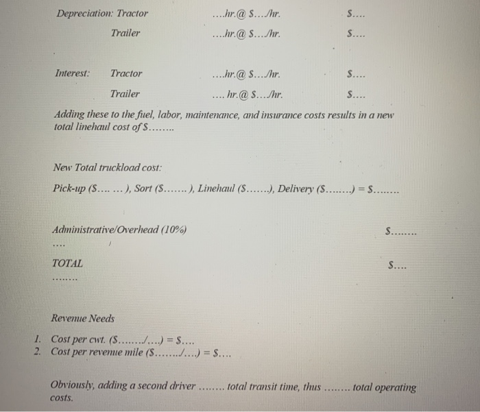 Question 3: If Hardee would put two drivers in