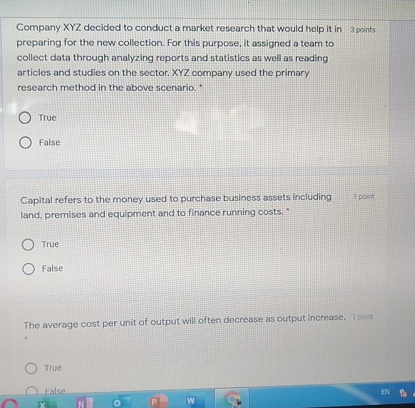 Company XYZ decided to conduct a market research