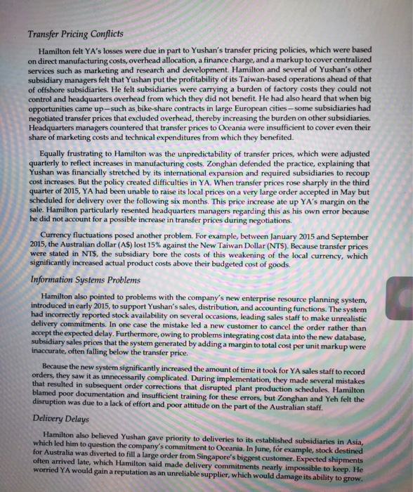 This question relates to the Yushan Bicycles