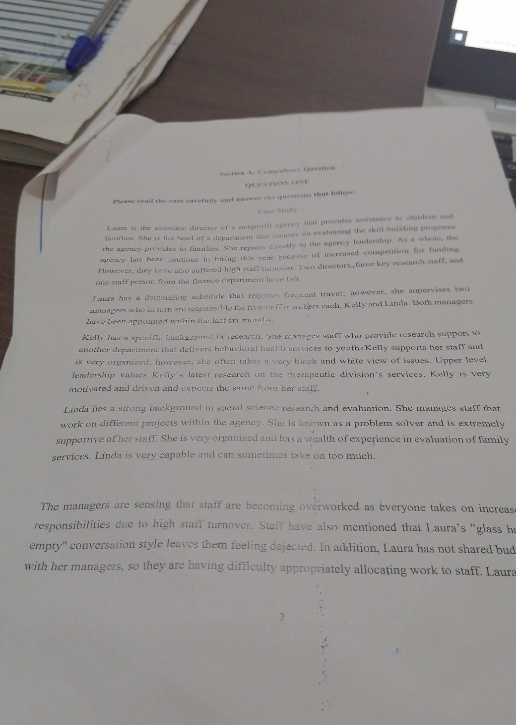 1. Explain in details steps that could be taken