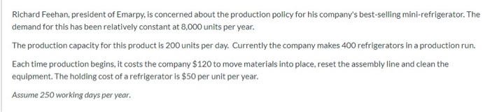 Richard Feehan, president of Emarpy, is concerned