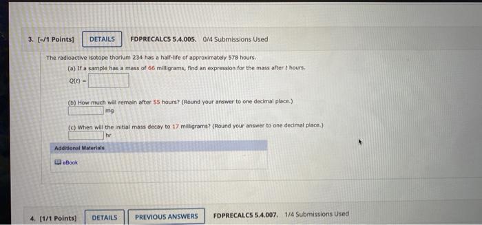 3. [-/1 Points) DETAILS FDPRECALCS 5.4.005. 0/4