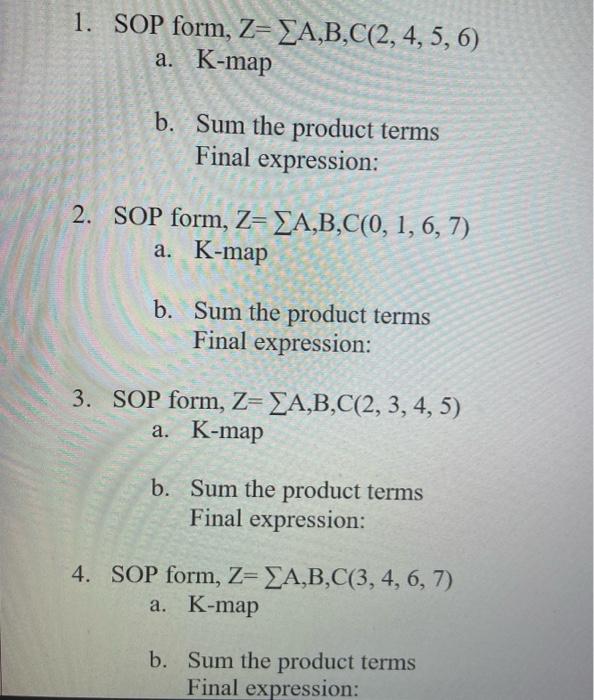 The first 1. is just the example of how 1-4