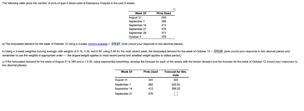 September 21. ___ September 28 ____ October 5.