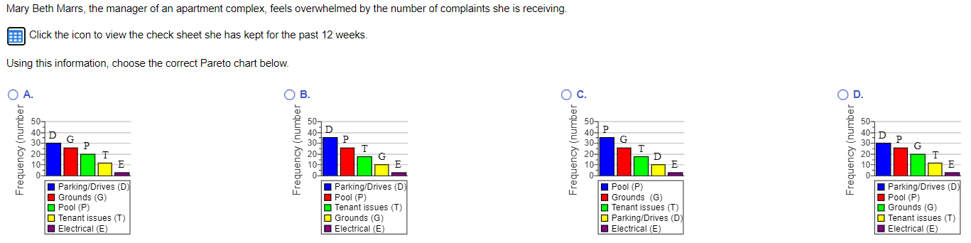 Two Part Question: Part 1) Choose the correct