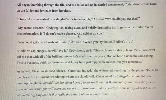 Apply Your Skills: Case for Critical Analysis Too