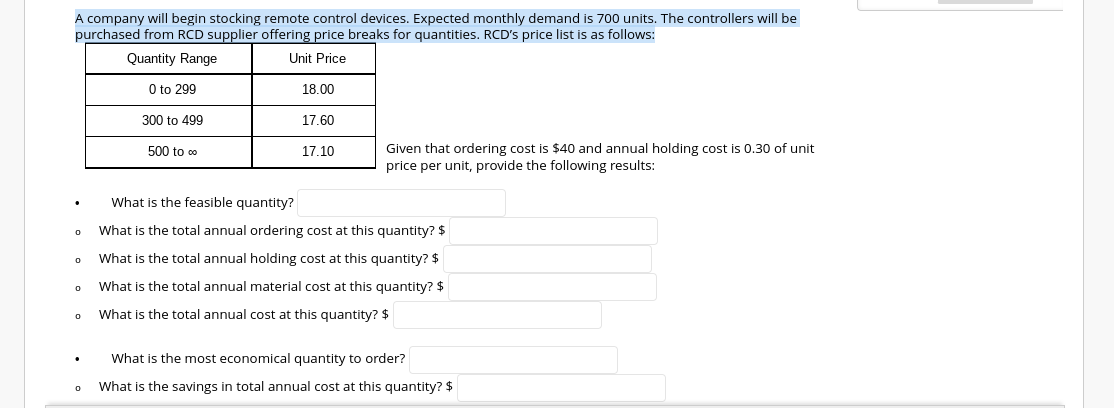 A company will begin stocking remote control