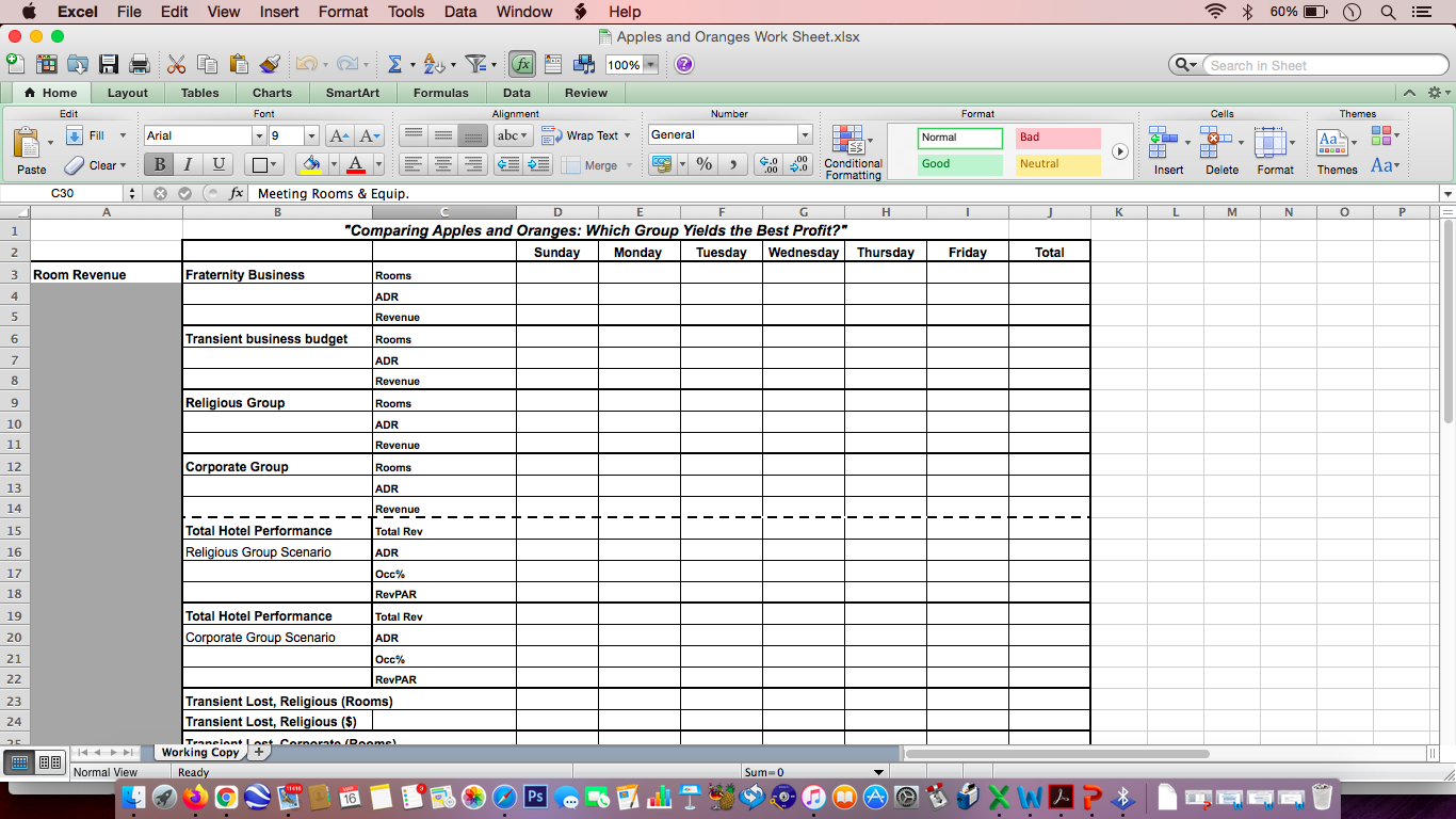 Case Study: Comparing Apples and Oranges: Which