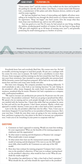 answer all 1,2,3,4,5 questions form case study