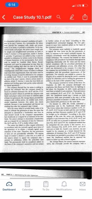 Are these Grievances Arbitrable? Read Case Study