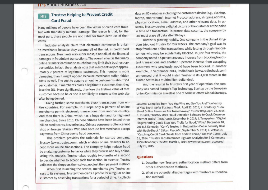 IT'S About Business 7.3 data on 80 variables