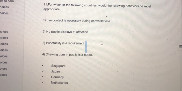 ed to com... hoices thoices 11.For which of the