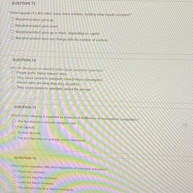 need all parts I will upvote u QUESTION 73 "What