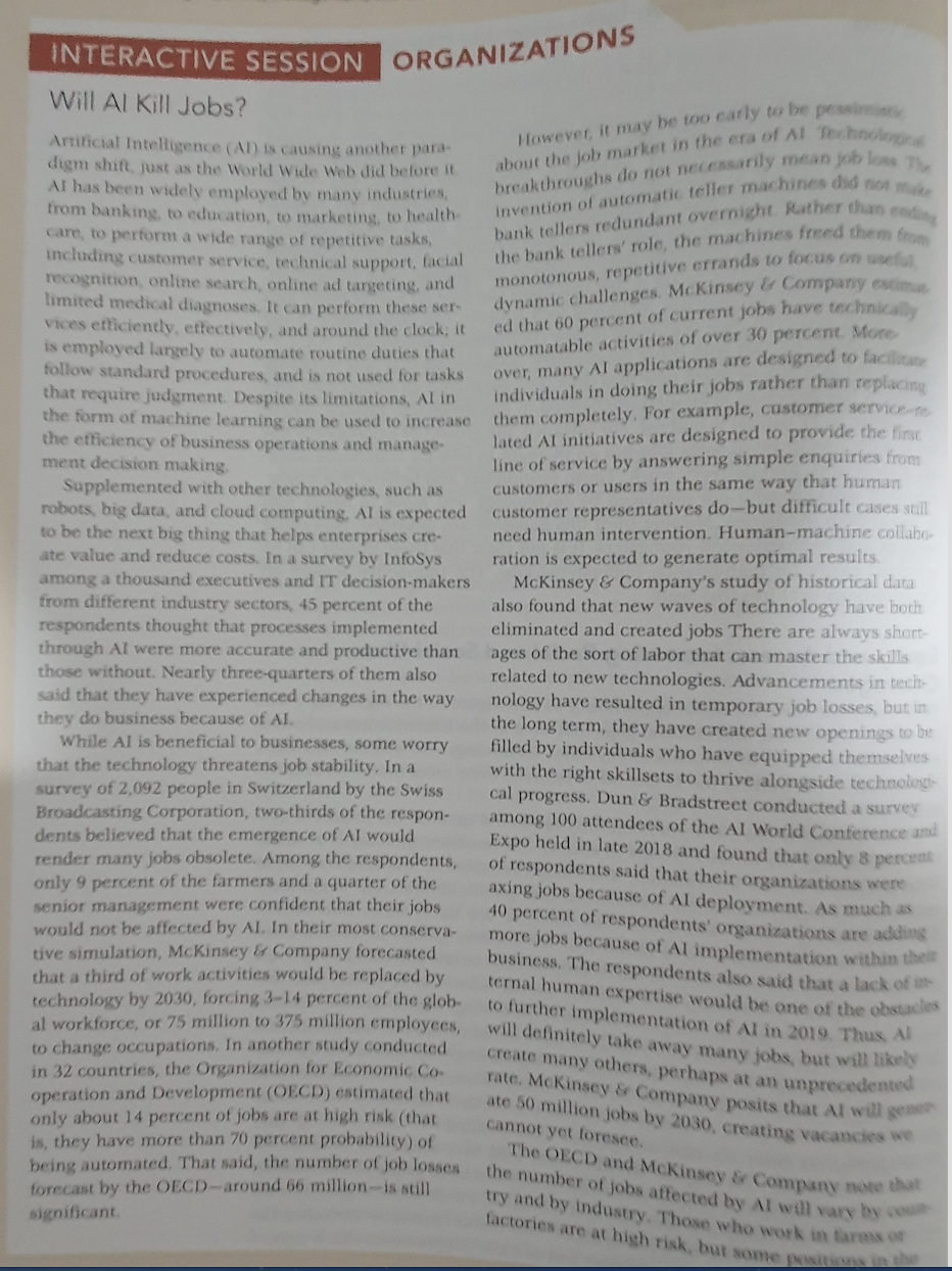 please answer 3 case study questions INTERACTIVE