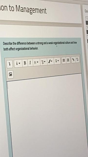 on to Management Our Describe the difference