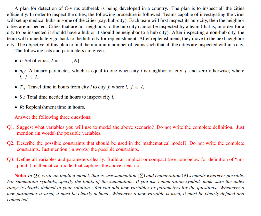Type or paste question here A plan for detection