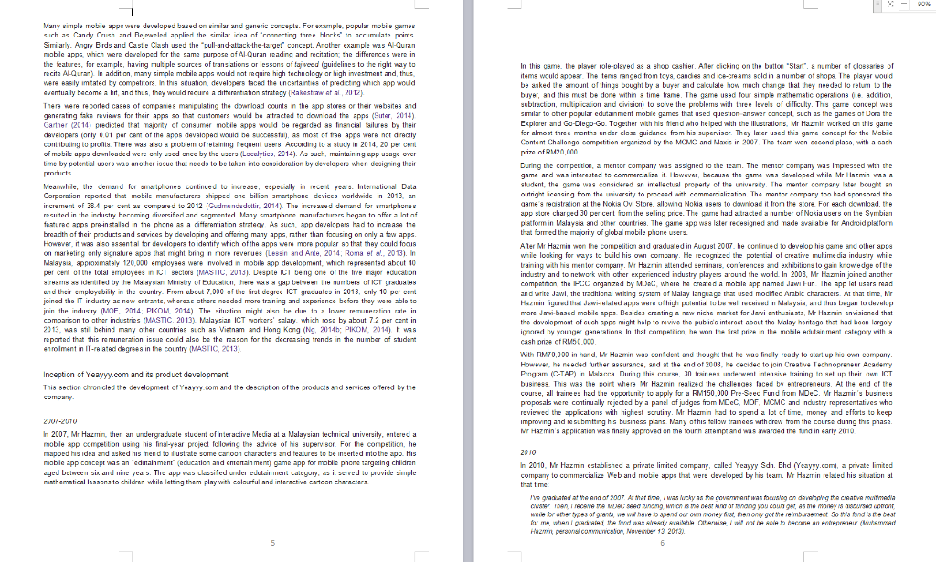 If you were Mr Hazmin, what would you do? Based