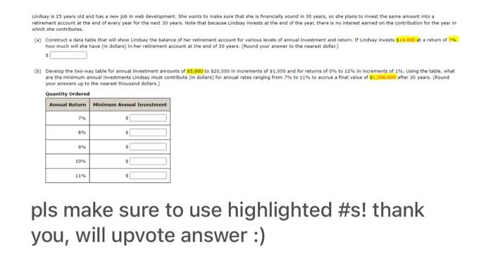 pls answer which she contributes. how much will