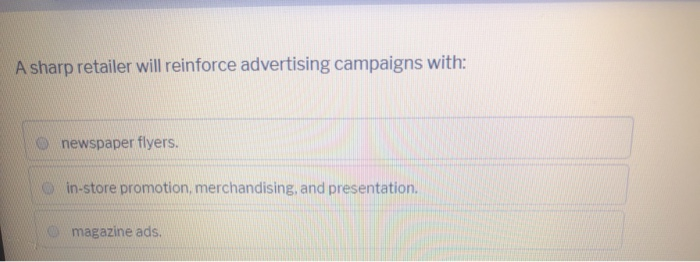 Brand equity is defined as: o the intrinsic value