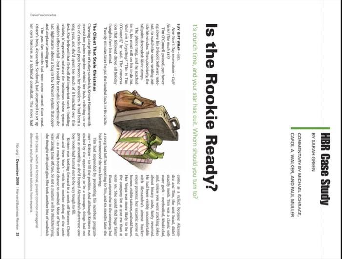 Case Study: please someone should help me answer