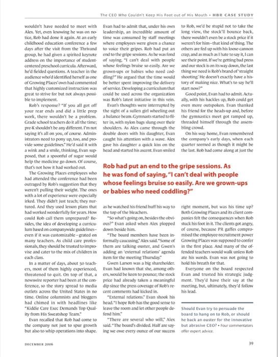 Case Study: please someone should help me answer