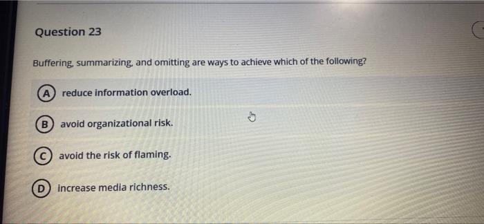 help Question 22 1 Point What effect does "noise"