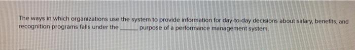 The ways in which organizations use the system to