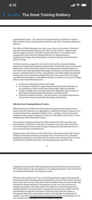 QUESTIONS ON THE TRAINING ROBBERY CASE 1.