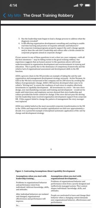 QUESTIONS ON THE TRAINING ROBBERY CASE 1.