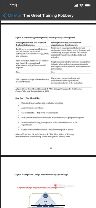 QUESTIONS ON THE TRAINING ROBBERY CASE 1.