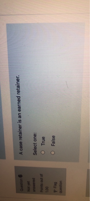 Question 4 A single missed deadline can cause a