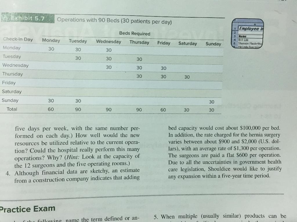 please answer question 4, thank you! Exhibit 5.7