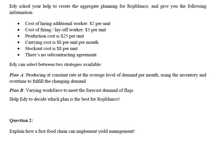 Question 1: Edy Rahmayadi is the owner of