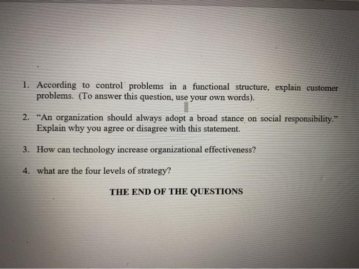 1. According to control problems in a functional
