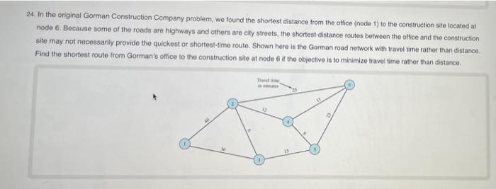 First develop the problem formulation, then use