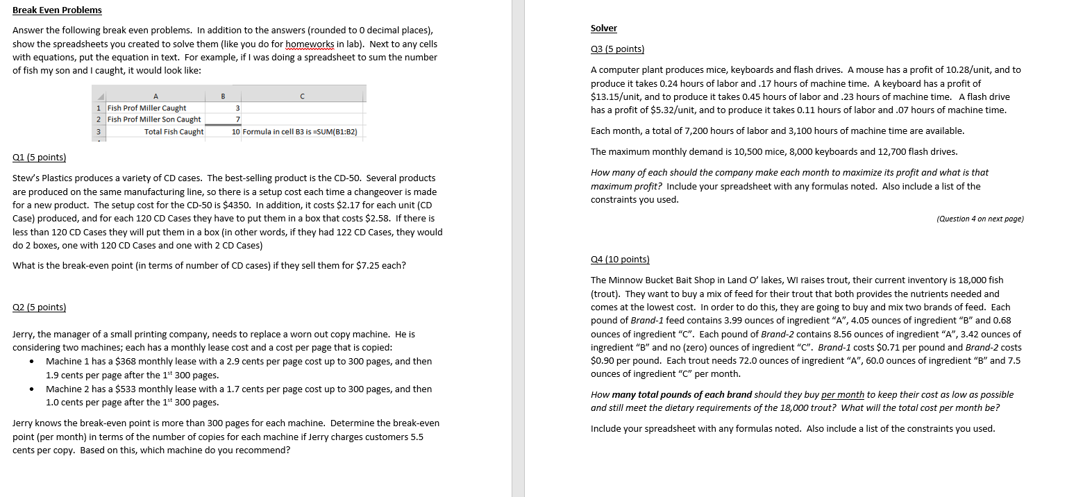QBA Fall 2020-Misc. Assignment #1 Solver Q3 (5