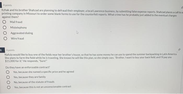 4 points Itzhak and his brother Shahzad are