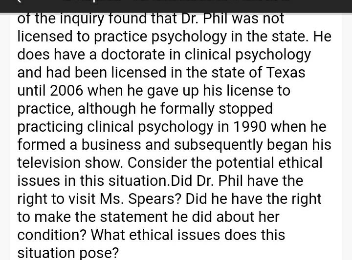 The question is Legal and Ethical Aspects of