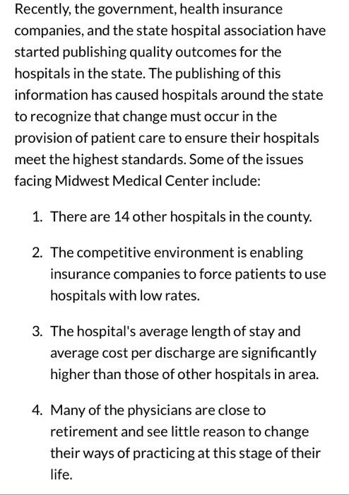 its a case study please help Outcomes management