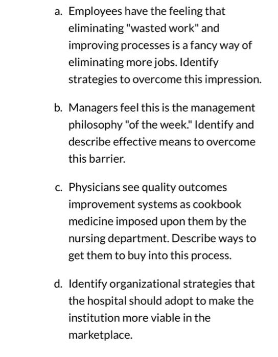 its a case study please help Outcomes management