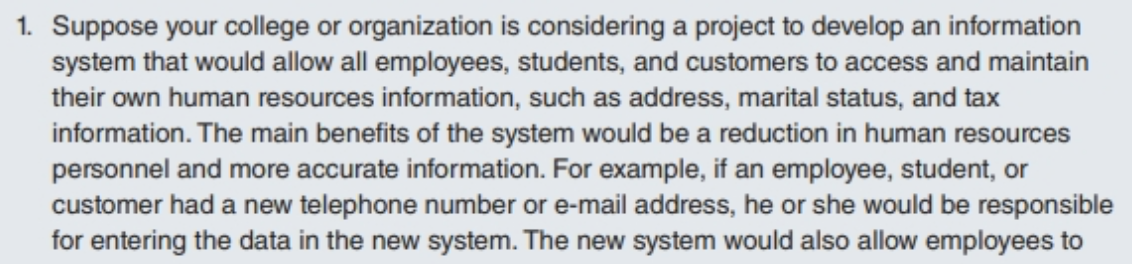Complete Chapter 11 Exercise 1 from the text. (