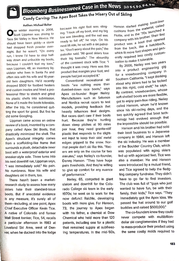 n started making boot-liner from the material,